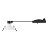 Spot encastré NEW TRIA® 68 int rond orientable blanc GU10 10W IP 20 - SLV - 1007368