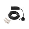 Spot encastré NEW TRIA® 68 int rond orientable noir GU10 10W IP 20 - SLV - 1007369