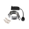 Spot encastré NEW TRIA® 68 int rond orientable alu GU10 10W IP 20 - SLV - 1007370