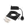 Spot encastré NEW TRIA® 68 int carré orientable noir GU10 10W IP 20 - SLV - 1007372