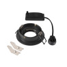 Spot encastré NEW TRIA® 75 intérieur rond orientable noir GU10 10W IP 20 - SLV - 1007375