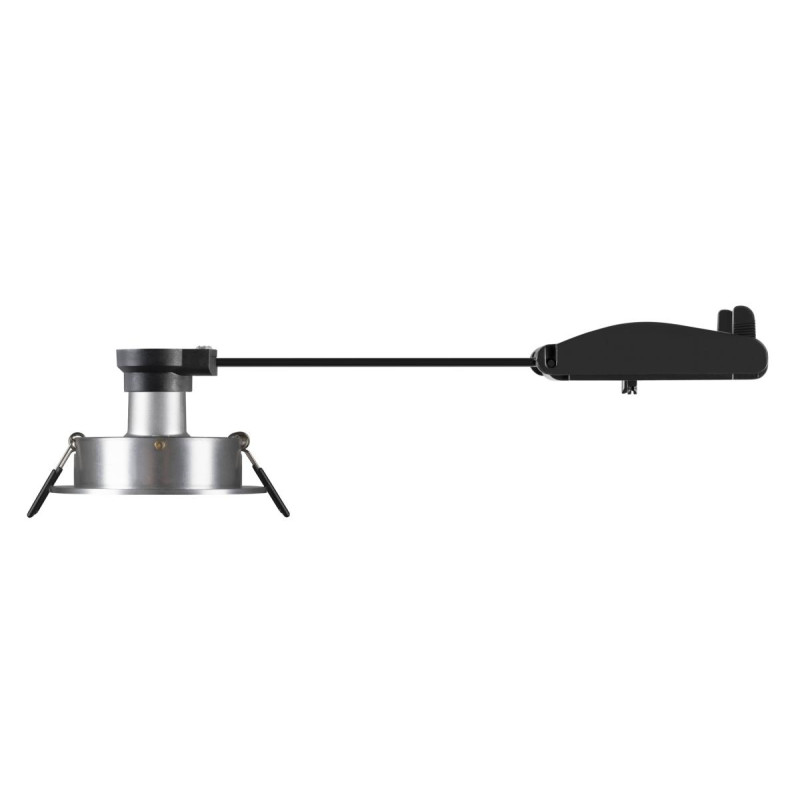 Spot encastré NEW TRIA® 75 intérieur rond orientable alu GU10 10W IP 20 - SLV - 1007376