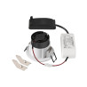 Spot encastré intérieur NEW TRIA® 68 rond blanc LED 83W IP20 / IP 65 - SLV - 1007405
