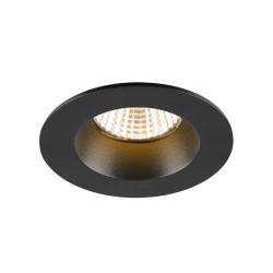 Spot encastré NEW TRIA® 68 intérieur rond noir LED 83W IP20 / IP65 - SLV - 1007406