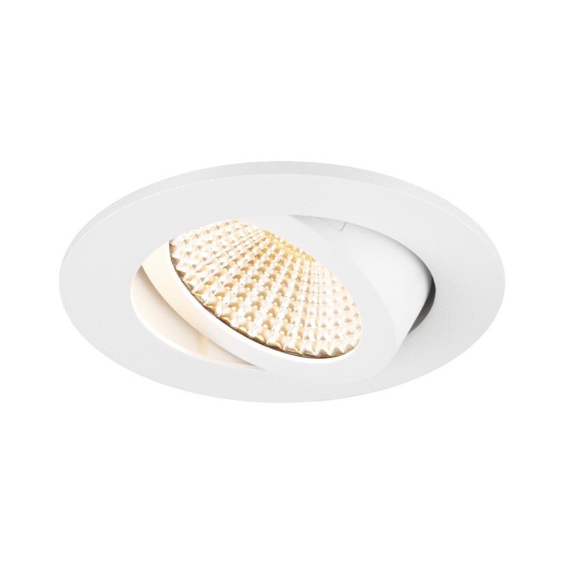 Spot encastré NEW TRIA® 68 intérieur rond blanc LED 11W IP 20 - SLV - 1007425