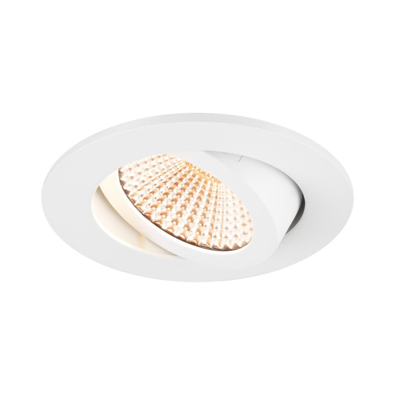 Spot encastré NEW TRIA® 68 intérieur rond blanc LED 11W IP 20 - SLV - 1007425