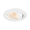 Spot encastré NEW TRIA® 68 intérieur rond blanc LED 11W IP 20 - SLV - 1007425