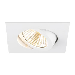 Spot encastré NEW TRIA® 68 intérieur carré blanc LED 11W IP 20 - SLV - 1007427