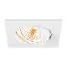 Spot encastré NEW TRIA® 68 intérieur carré blanc LED 11W IP 20 - SLV - 1007427