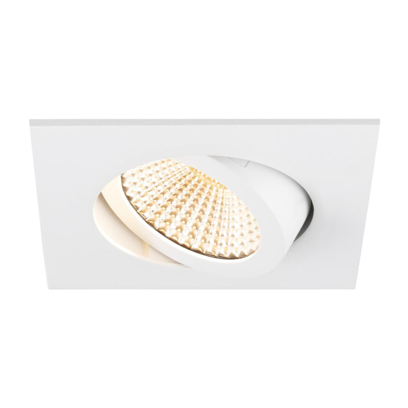 Spot encastré NEW TRIA® 68 intérieur carré blanc LED 11W IP 20 - SLV - 1007429