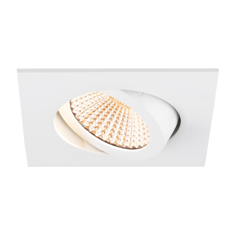 Spot encastré NEW TRIA® 68 intérieur carré blanc LED 11W IP 20 - SLV - 1007429