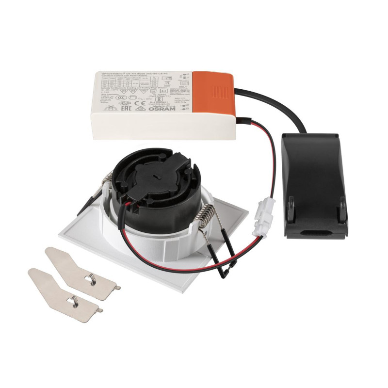 Spot encastré NEW TRIA® UNIVERSAL 68 intérieur carré blanc LED 86W - SLV - 1007437