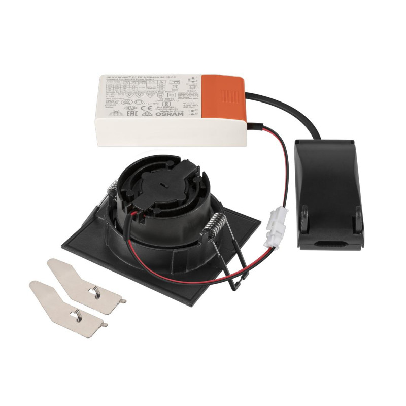 Spot encastré NEW TRIA® UNIVERSAL 68 intérieur carré noir LED 86W - SLV - 1007440