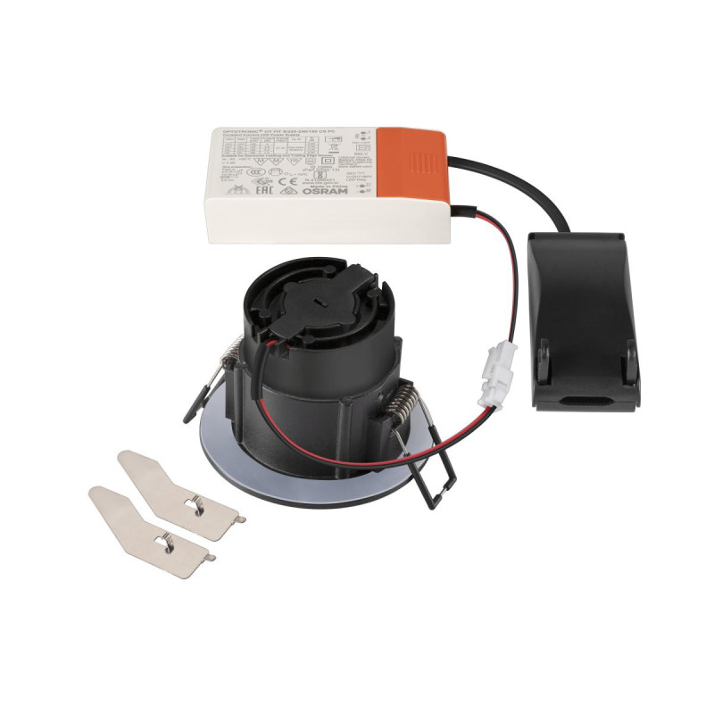 Spot encastré int NEW TRIA® UNIVERSAL 68 rond noir LED 86W IP65 - SLV - 1007442