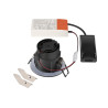 Spot encastré int NEW TRIA® UNIVERSAL 68 rond noir LED 86W IP65 - SLV - 1007442