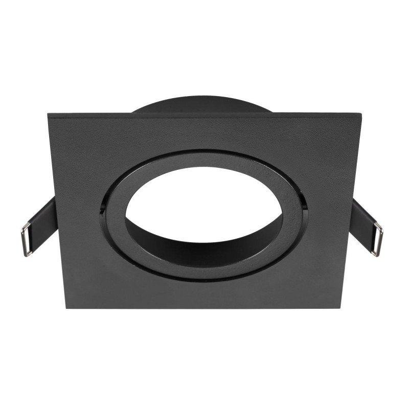 Collerette spot encastré NEW TRIA® 95 intérieur carré orientable noir - SLV - 1007446