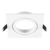 Collerette spot encastré NEW TRIA® 95 intérieur carré orientable blanc - SLV - 1007448