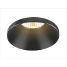 Collerette spot encastré NEW TRIA® 75 intérieur rond en retrait noir - SLV - 1007449