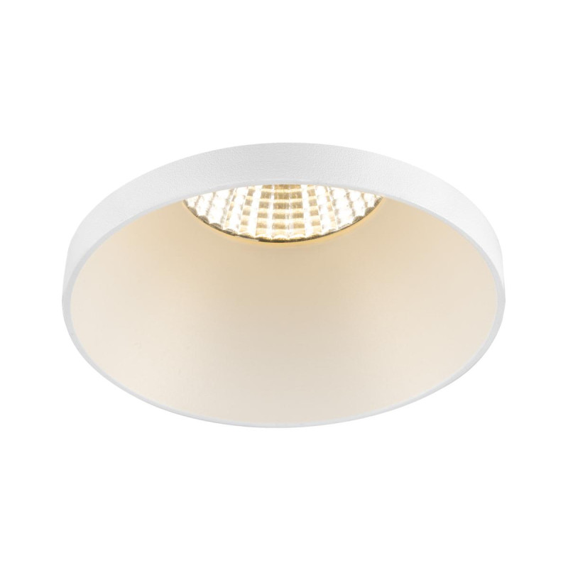Collerette spot encastré NEW TRIA® 75 intérieur rond en retrait blanc - SLV - 1007450