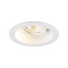 Collerette spot encastré NEW TRIA® 68 intérieur rond orientable blanc - SLV - 1007453