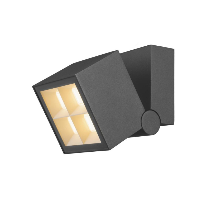 Plafonnier et applique saillie S-CUBE 2700/3000K 15W PHASE 80° gris - SLV - 1007458