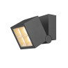 Plafonnier et applique saillie S-CUBE 2700/3000K 15W PHASE 80° gris - SLV - 1007458