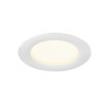 DOWNLIGHT V 100, collerette plate blanche - SLV - 1007476