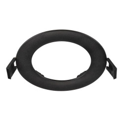 DOWNLIGHT V 100, collerette plate noire - SLV - 1007477