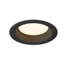 DOWNLIGHT V 100, collerette en retrait noire - SLV - 1007479