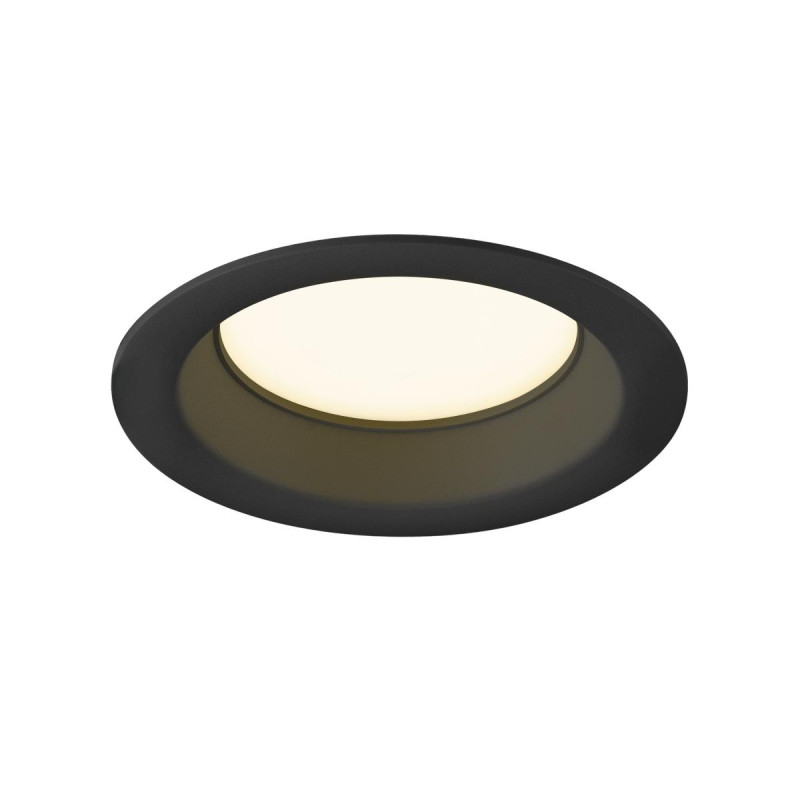 DOWNLIGHT V 100, collerette en retrait noire - SLV - 1007479