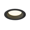 DOWNLIGHT V 100, collerette en retrait noire - SLV - 1007479