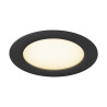 DOWNLIGHT V 150, collerette plate noire - SLV - 1007481