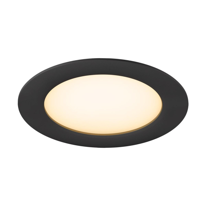 DOWNLIGHT V 150, collerette plate noire - SLV - 1007481