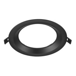 DOWNLIGHT V 150, collerette en retrait noire - SLV - 1007483