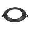 DOWNLIGHT V 150, collerette en retrait noire - SLV - 1007483