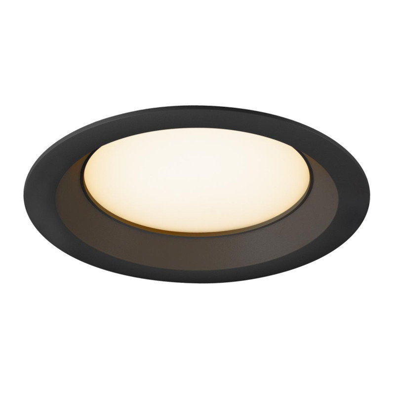 DOWNLIGHT V 150, collerette en retrait noire - SLV - 1007483