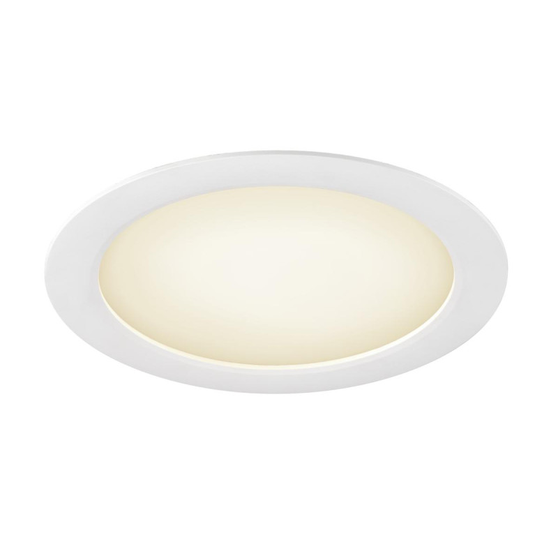 DOWNLIGHT V 200, collerette plate blanche - SLV - 1007484