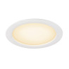 DOWNLIGHT V 200, collerette plate blanche - SLV - 1007484