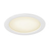DOWNLIGHT V 200, collerette plate blanche - SLV - 1007484