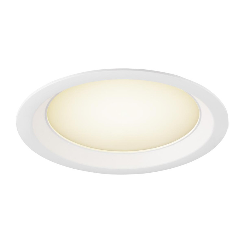 DOWNLIGHT V 200, collerette en retrait blanche - SLV - 1007486