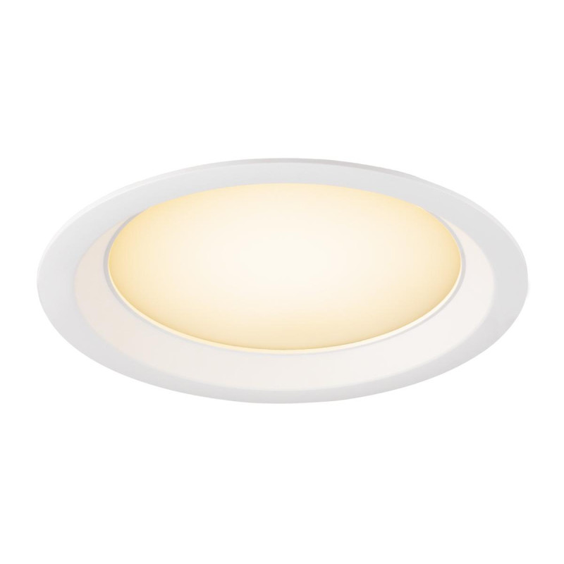 DOWNLIGHT V 200, collerette en retrait blanche - SLV - 1007486