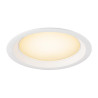 DOWNLIGHT V 200, collerette en retrait blanche - SLV - 1007486