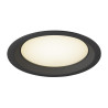 DOWNLIGHT V 200, collerette en retrait noire - SLV - 1007487