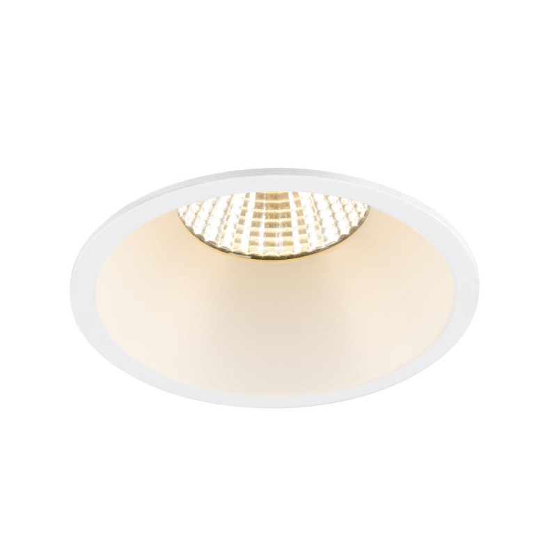 Collerette spot encastré NEW TRIA® 75 intérieur rond en retrait blanc - SLV - 1007489