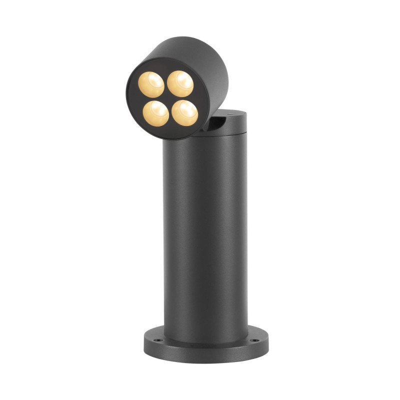 Borne R-CUBE 35 extérieur rond 15W 2700/3000&nbsp;K PHASE gris - SLV - 1007513
