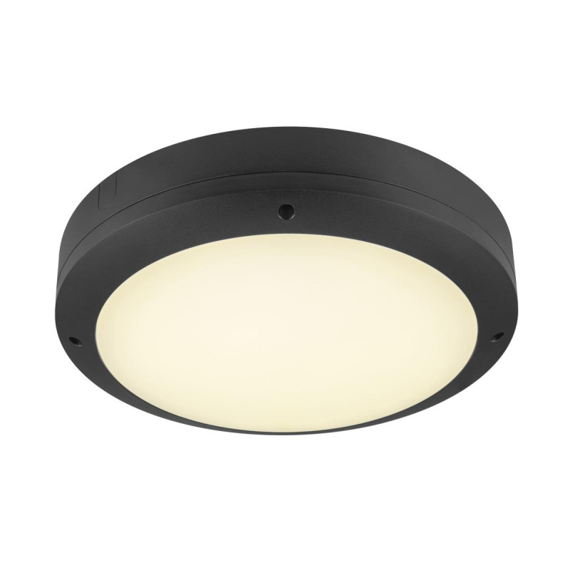 20W 830/840 IP65 IK10 OUTDOOR BULKHEAD V 360 détecteur de mouvement - SLV - 1007515