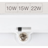 10/15/20W 830/840 IP44 SURFACE V 390 détecteur de mouvements - SLV - 1007517