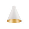 Abat-jour Mix&Match LALU® CONE 15 intérieur blanc/or - SLV - 1007531