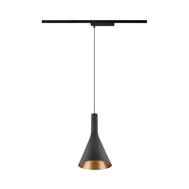 Abat-jour Mix&Match LALU® CONE 15 intérieur noir/bronze antique - SLV - 1007532