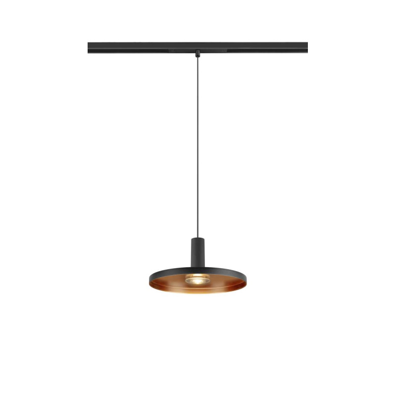 Abat-jour Mix&Match LALU® PLATE 22 intérieur noir/bronze antique - SLV - 1007547